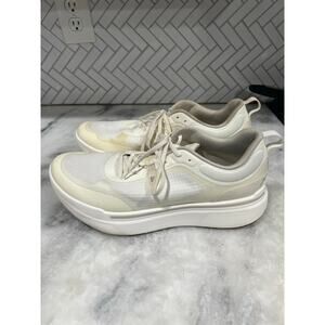 Ahnu M Sequence 1 Low Men’s 11.5 White Hemp Training Running Shoes 1166650